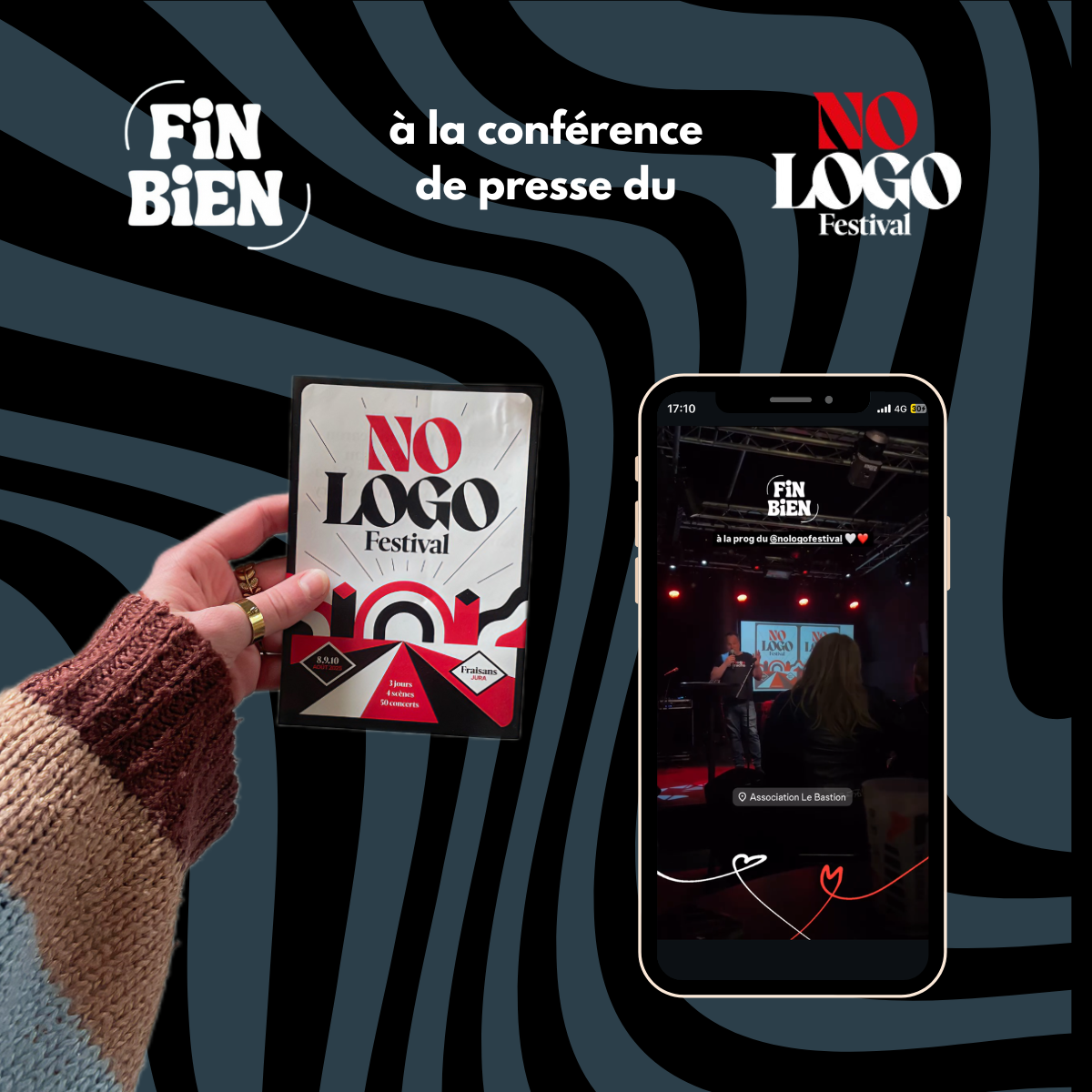 à la conférence de presse du(1)